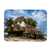 Pictureskast op een tropisch koraal magneet (Horizontaal)