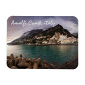 Picturesque Amalfi Coast, Italië Seaside Town Magneet (Horizontaal)