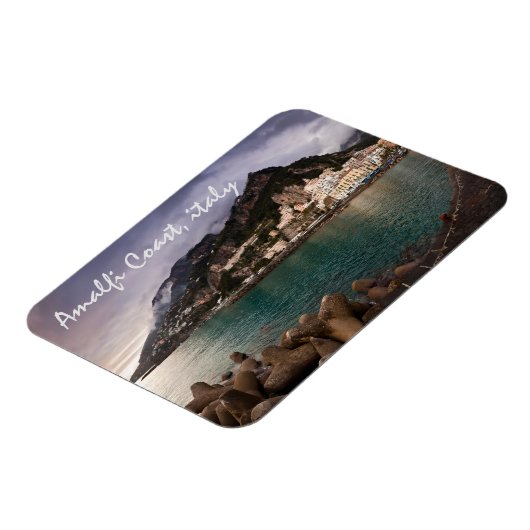 Picturesque Amalfi Coast, Italië Seaside Town Magneet (Linkerzijde)