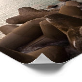 Picturesque Amalfi Coast, Italië Seaside Town Poster (Hoek)