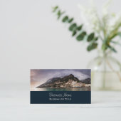 Picturesque Amalfi Coast, Italië Seaside Town Visitekaartje (Staand voorkant)