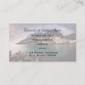 Picturesque Amalfi Coast, Italië Seaside Town Visitekaartje (Achterkant)