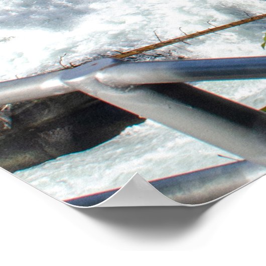 Picturesque Canadian River, Fraser River Poster (Hoek)