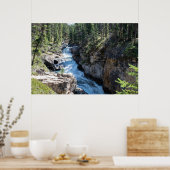 Picturesque Canadian Waterfall, Stanley Herfsten Poster (Keuken)