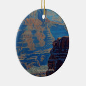 Picturesque Canyonland National Park Uitzicht Keramisch Ornament (Rechts)