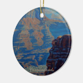 Picturesque Canyonland National Park Uitzicht Keramisch Ornament (Links)