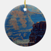 Picturesque Canyonland National Park Uitzicht Keramisch Ornament (Achterkant)