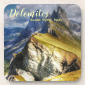 Picturesque Dolomites South Tirol Italië Bier Onderzetter (Voorkant)