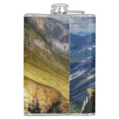 Picturesque Dolomites South Tirol Italië Heupfles (Achterkant)