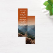 Picturesque Elegant Spiritueel Bijbel Verse Bladwi Mini Visitekaartjes (Bureau)