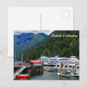 Picturesque Hoefijzer Bay in British Columbia Briefkaart (Voorkant / Achterkant)