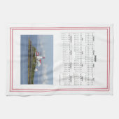 Picturesque Lighthouse 2020 Calendar Kitchen Towel Theedoek (Horizontaal)