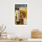 Picturesque Malaya Poster (Keuken)