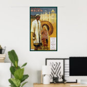 Picturesque Malaya Poster (Thuiskantoor)