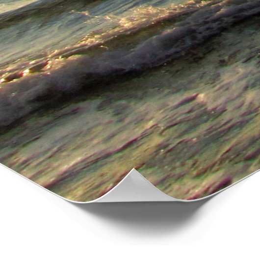 PICTURESQUE MATTHEW 19:26 OCEAAN FOTO DESIGN POSTER (Hoek)