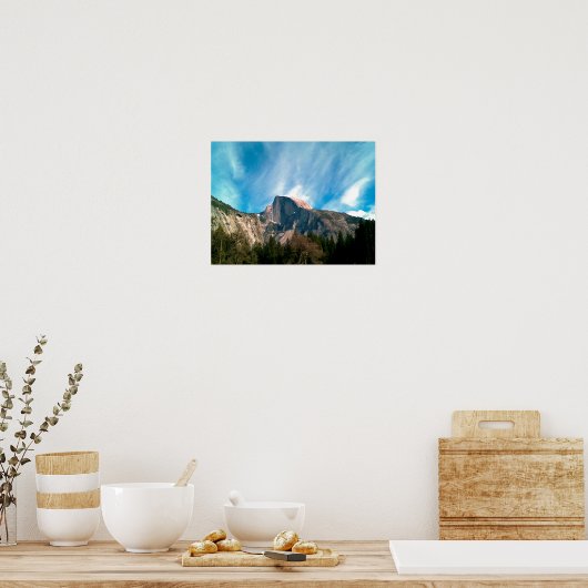 Picturesque Mountains Poster (Keuken)