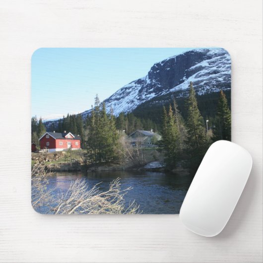 Picturesque Noorwegen Muismat (Met muis)