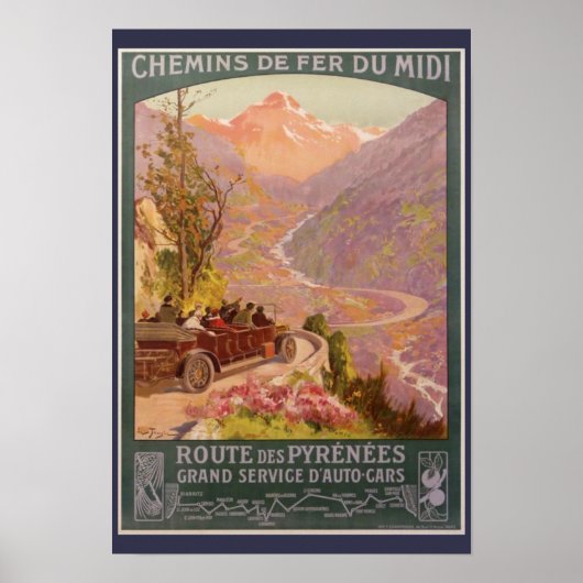 Picturesque Pyrenees Poster (Voorkant)