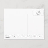 Picturesque Rhododendron Briefkaart (Achterkant)