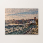 Picturesque Rural English Country Scene Legpuzzel (Horizontaal)