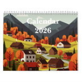 Picturesque rural landscape kalender (Hoes)