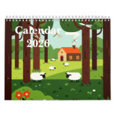 Picturesque rural landscape kalender (Hoes)