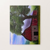 Picturesque Rustic Autumn Maple Leaves Legpuzzel (Verticaal)