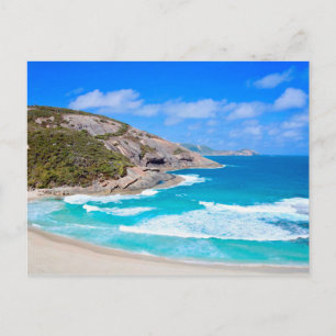 Picturesque Seascape Gentle Waves Rocks Ocean Briefkaart