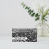 Picturesque Street Uitzicht  Town Travel Visitekaartje (Staand voorkant)