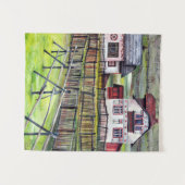 Picturesque Transylvanian Village Roemenië Wandkleed (Voorkant (horizontaal))