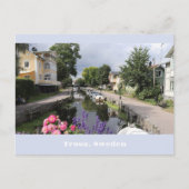 Picturesque Trosa, Zweden Briefkaart (Voorkant)
