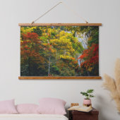 Picturesque Uitzicht van Herfst Hagoromo Herfsten  Hangend Wandkleed (Slaapkamer)