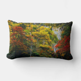 Picturesque Uitzicht van Herfst Hagoromo Herfsten Kussen