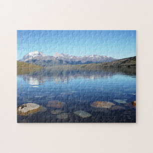 Picturesque Water Uitzicht Torres Del Paine Chili Legpuzzel