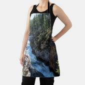 Picturesque Waterfall, Canadese Stanley Herfsten Schort (Insitu)