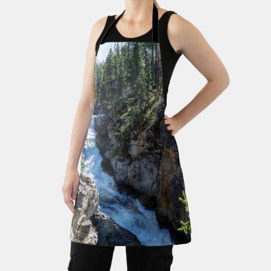 Picturesque Waterfall, Canadese Stanley Herfsten Schort (Insitu)