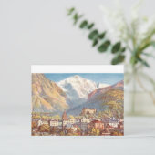 Picturesque Zwitserland Scene Briefkaart (Staand voorkant)