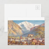 Picturesque Zwitserland Scene Briefkaart (Voorkant / Achterkant)