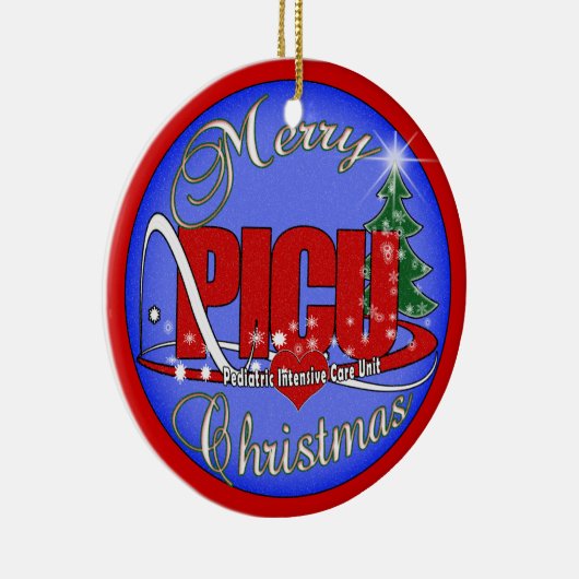 PICU CHRISTMAS ORNAMENT PEDIATRIC INTENSIEVE ZORG (Rechts)
