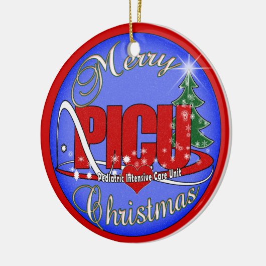 PICU CHRISTMAS ORNAMENT PEDIATRIC INTENSIEVE ZORG (Links)
