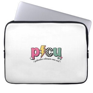 PICU Kinder Intensive Care Verpleegkundige Shirt_1 Laptop Sleeve