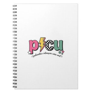 PICU Kinder Intensive Care Verpleegkundige Shirt_1 Notitieboek