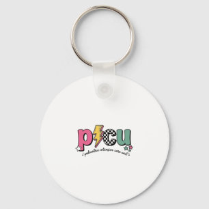 PICU Kinder Intensive Care Verpleegkundige Shirt_1 Sleutelhanger