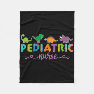 Picu Kinderverpleegster Dinosauriërs Peds Verpleeg Fleece Deken