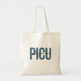 PICU-verpleegkundige Gepersonaliseerde naam Vet Ty Tote Bag