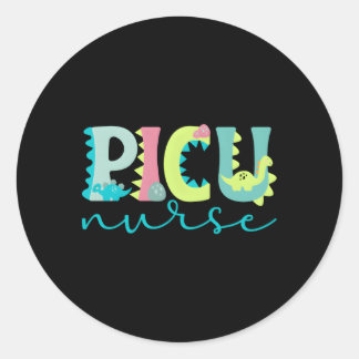 PICU verpleegkundige kinderafdeling Intensive Care Ronde Sticker