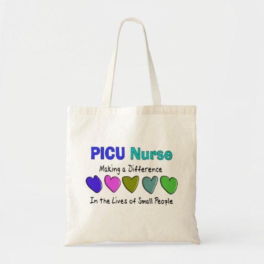 PICU Zurse Gifts Tote Bag (Voorkant)