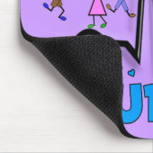 PICU-zuster Gifts-QRS Segment en Kinder ontwerp Muismat (Hoek)