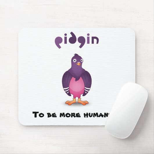 Pidgin mousepad 1 muismat (Met muis)