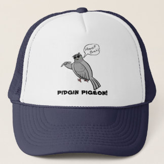 Pidgin Pigeon trucker hat Pet